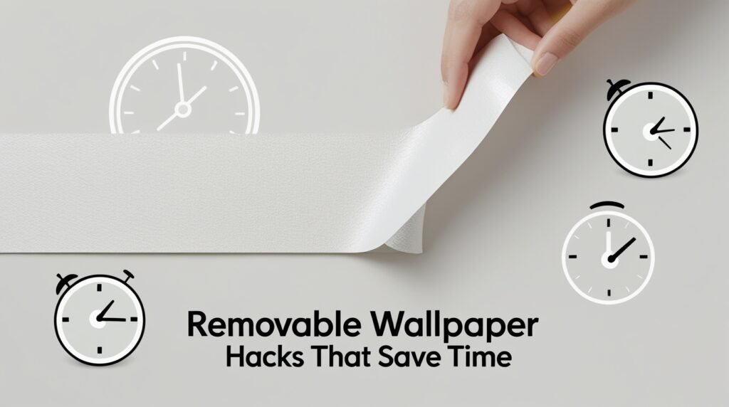 Removable Wallpaper Hacks That Save Time